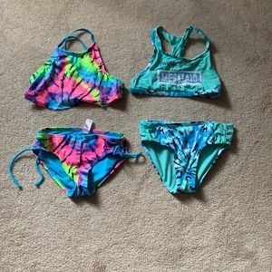 2 justice bathing suits